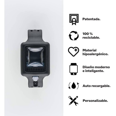 PULSERA DE GEL HIDROALCOHOLICO ROSA