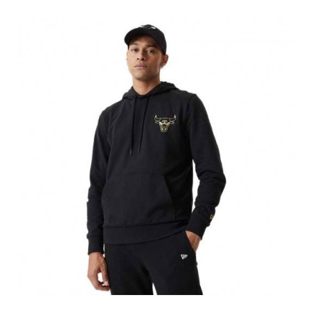 SUDADERA NEW ERA METALIC HOODY BULLS - masdeporte