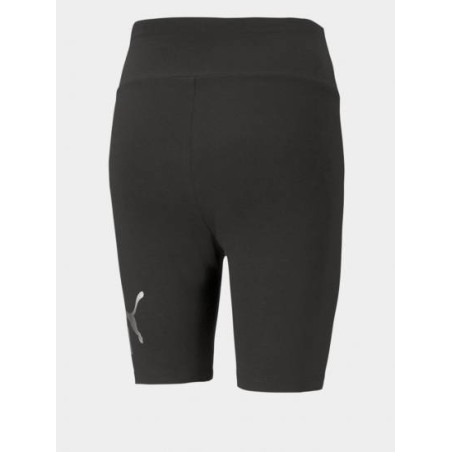 LEGGINGS CORTOS ESS+ Metallic Short Ti Puma Black - masdeporte