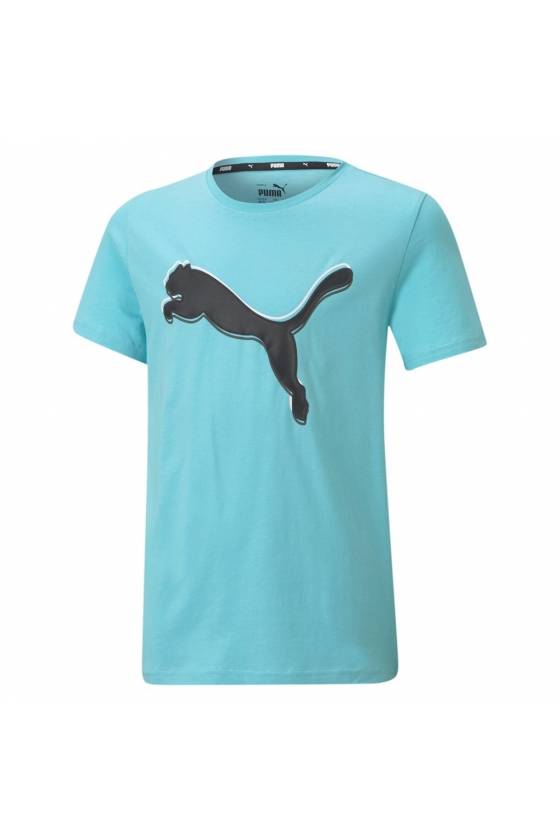 Camiseta Alpha Graphic Tee B Angel Blue - masdeporte -msdsport