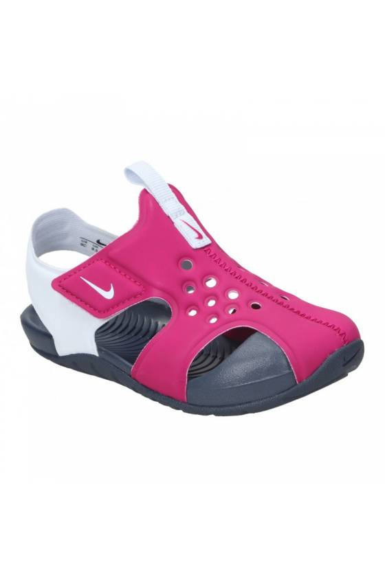 Sandalias para niña Nike Sunray Protect 2 Fireberry