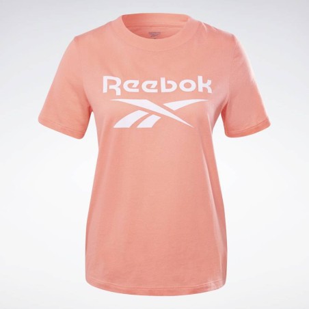 Camiseta Reebok Identity Logo - Twisted Coral - Msdsport by Masdeporte