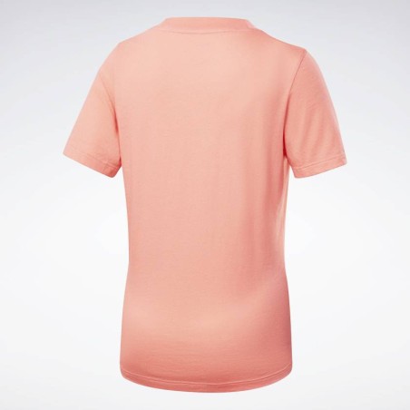 Camiseta Reebok Identity Logo - Twisted Coral - Msdsport by Masdeporte