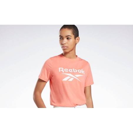 Camiseta Reebok Identity Logo - Twisted Coral - Msdsport by Masdeporte