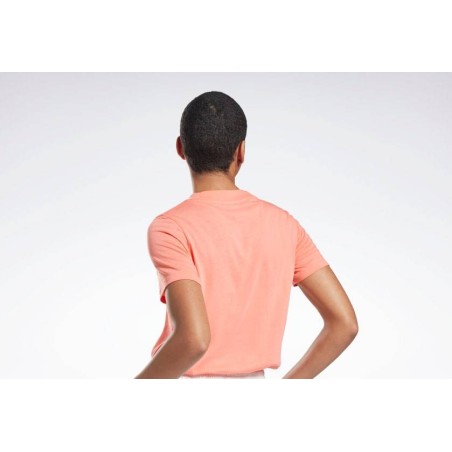Camiseta Reebok Identity Logo - Twisted Coral - Msdsport by Masdeporte