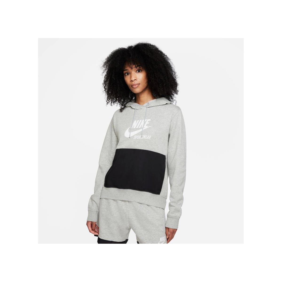 Sudadera Nike Girls NSW Heritage FZ Beige