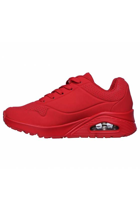 Zapatillas Skechers Uno Stand On Air para mujer 73690-RED