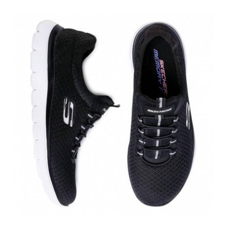Zapatillas Skechers Summits  12985-BKW