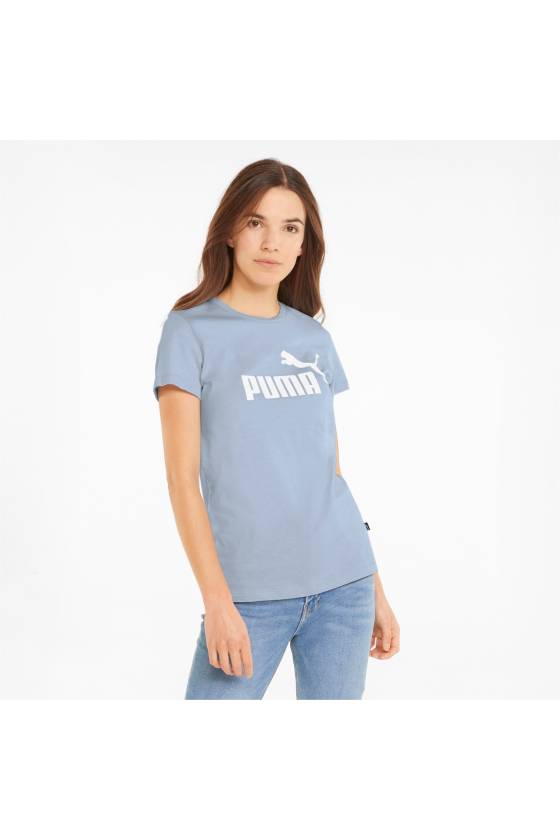 Camiseta Puma ESS Logo Tee (s) Arctic Ice 586775-83