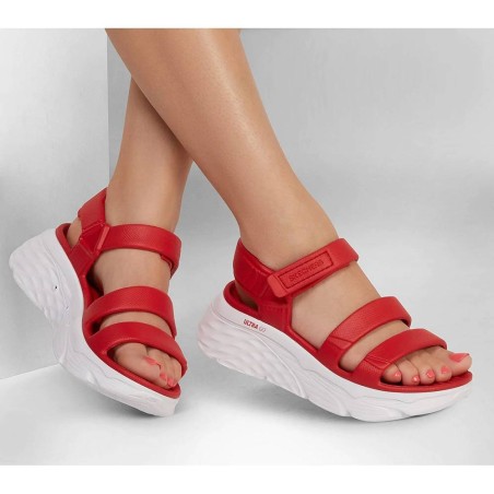 Sandalias Skechers Max Cushioning - Aura 111126-RED