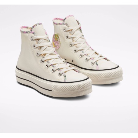 Zapatillas Converse Chuck Taylor All Star Lift Platform Crafted Florals - A02588C
