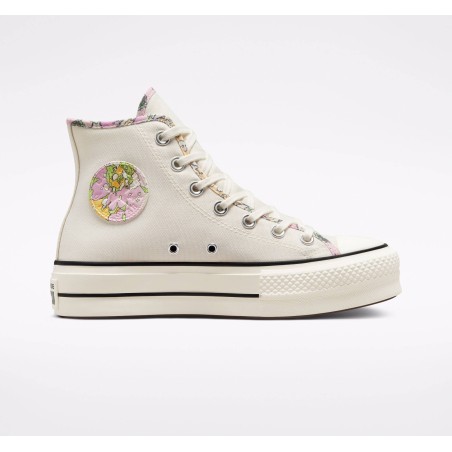 Zapatillas Converse Chuck Taylor All Star Lift Platform Crafted Florals - A02588C