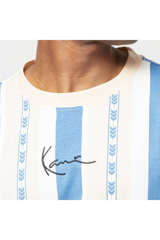 Camiseta Karl Kani Small Signature Stripe