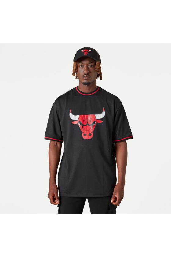 Camiseta New Era NBA Mesh Team Logo Oversize 13083910