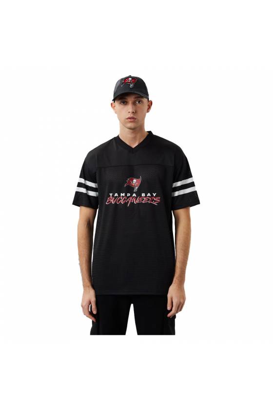 Camiseta New Era Tampa Bay Buccaneers NFL Script Mesh 60284672
