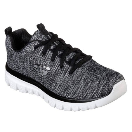 Zapatillas Skechers Graceful - Twisted Fortune 12614-BKW
