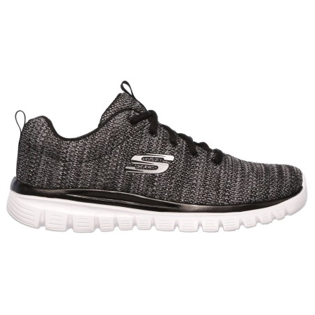 Zapatillas Skechers Graceful - Twisted Fortune 12614-BKW