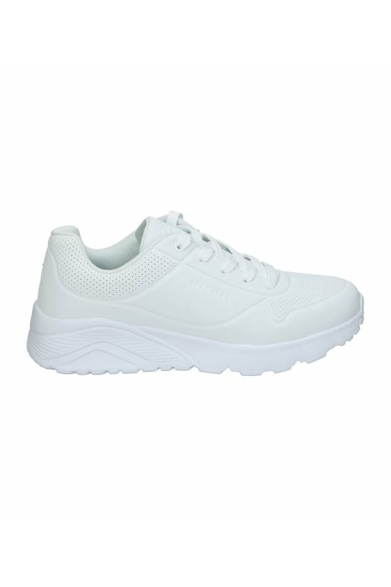 Lace Up Casual Sneaker White Synt FA2022
