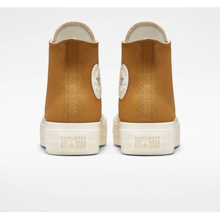 Zapatillas Converse All Star Lift Platform Tonal Gold A05197C
