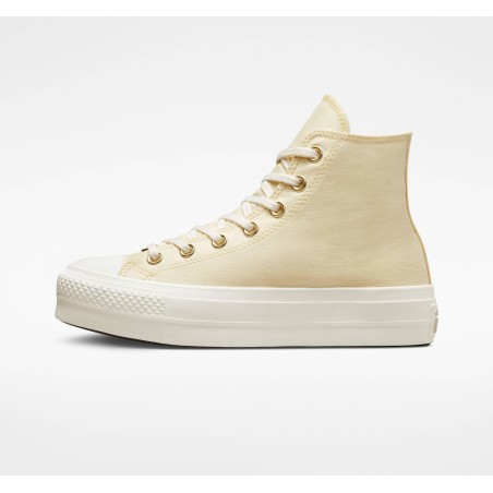 Zapatillas Converse All Star Lift Platform Tonal Gold A05198C