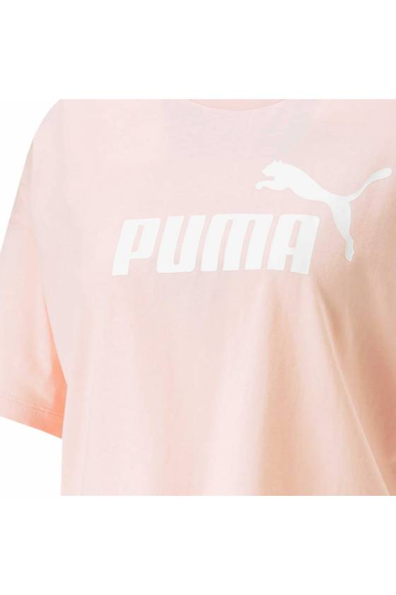 Camiseta Puma Essentials Cropped Logo 586866-96