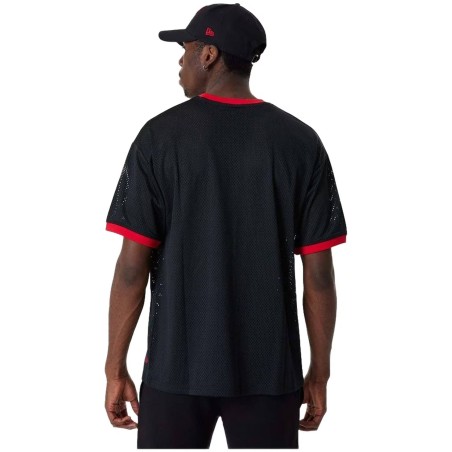 Camiseta New Era Chicago Bulls Logo Mesh 60357112-001