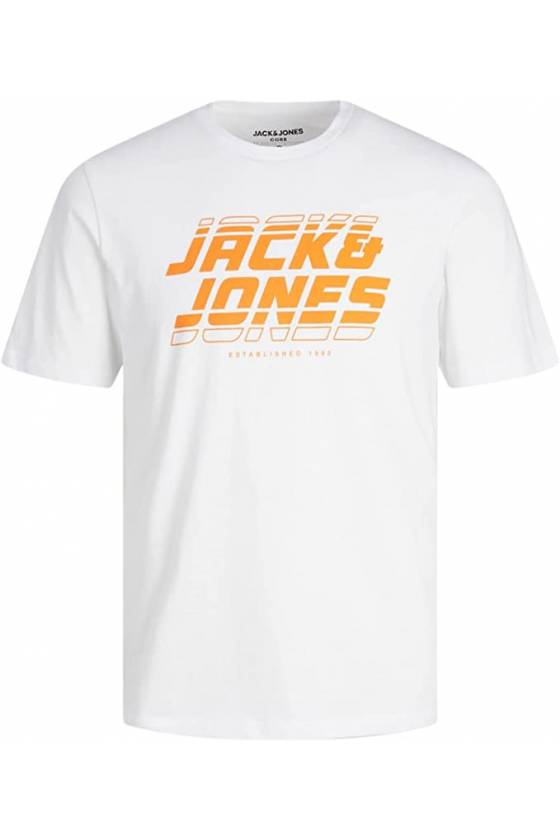 Camiseta Jack & Jones Jcoelliot 12232341-BCO
