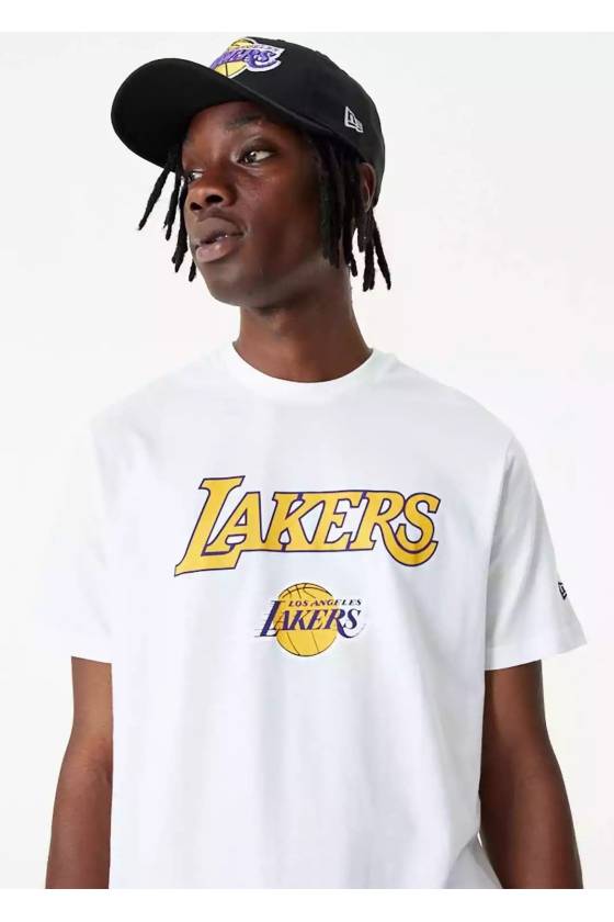 Camiseta New Era LA Lakers NBA Team Logo 60357058-100