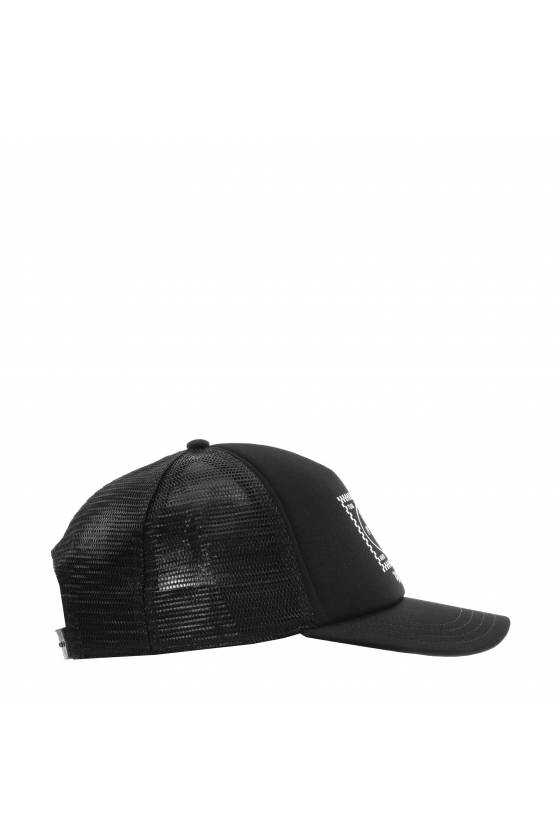 CHECKERS CURVED BILL TRUCKE Black SP2023
