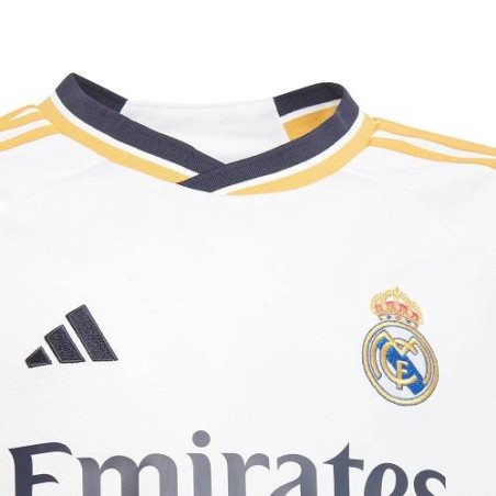 Conjunto Adidas Primera Equipación Real Madrid 23/24