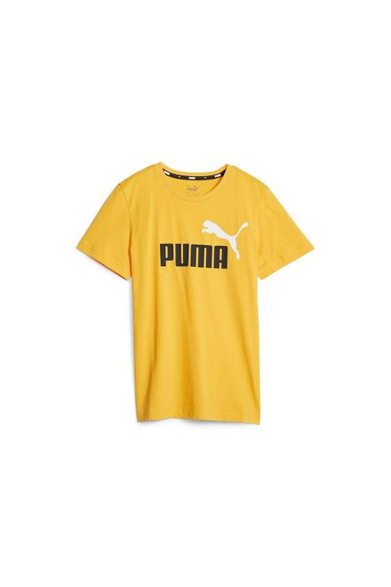 Camiseta para niños Puma Ess+ 2 Col Logo Amarillo
