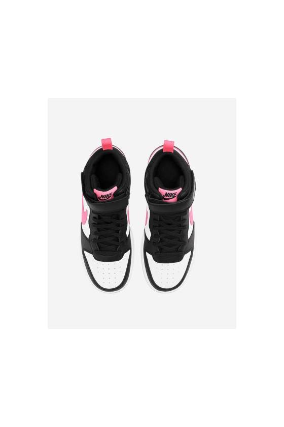 calzado Nike Court Borough Mid BLACK/SUNS FA2023