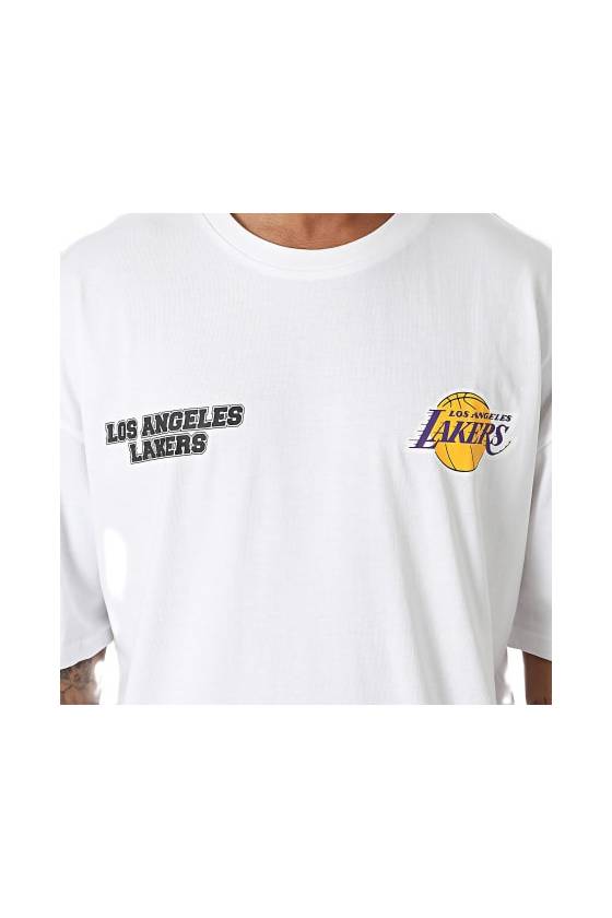 Camiseta New Era LA Lakers NBA Large Graphic Oversized