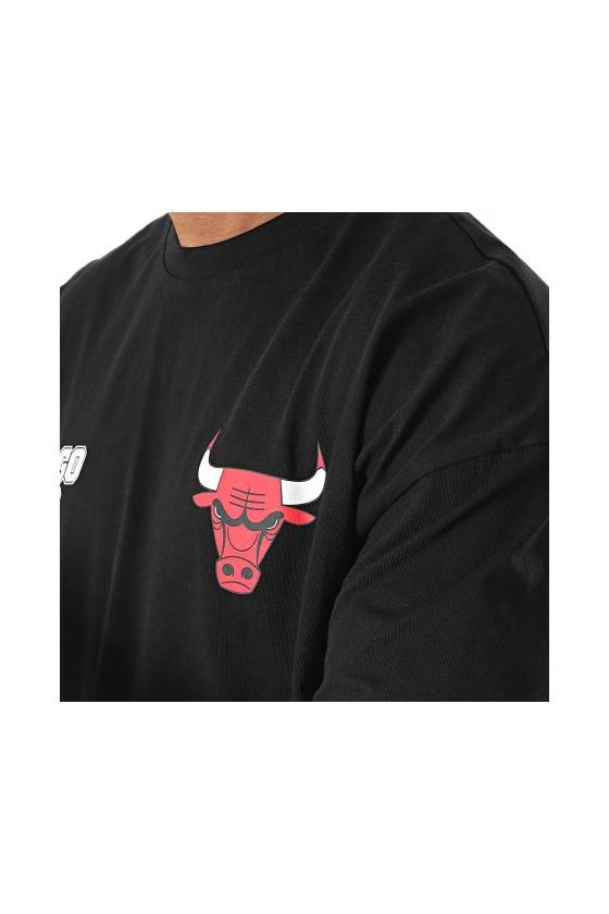 Camiseta New Era Chicago Bulls NBA Large Graphic Oversized