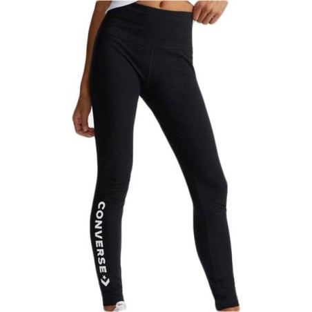 Leggings Converse Wordmark negro mujer