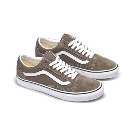 Zapatillas Vans de Piel Old Skool Color Theory gris