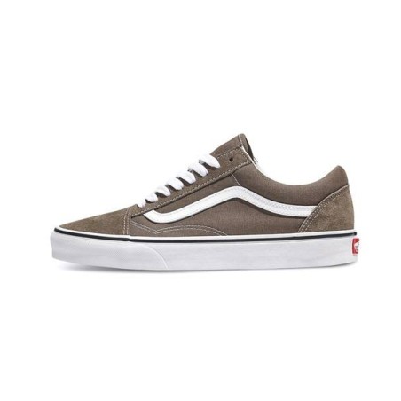 Zapatillas Vans de Piel Old Skool Color Theory gris