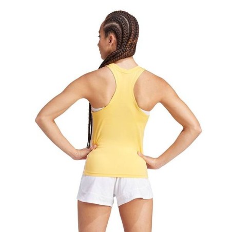 Camiseta Adidas TR-ES 3S amarilla para Mujer