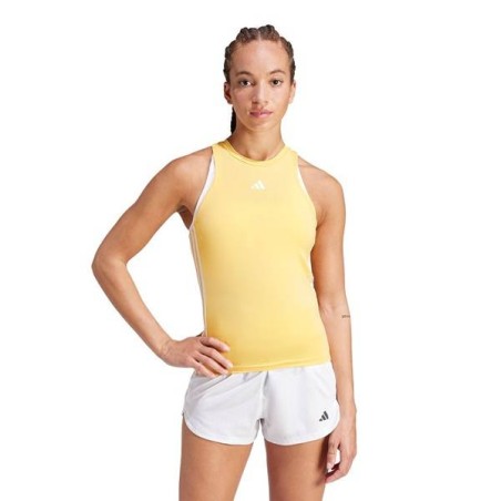 Camiseta Adidas TR-ES 3S amarilla para Mujer