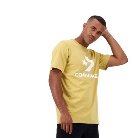Camiseta Converse star chevron amarillo like butter t shirt
