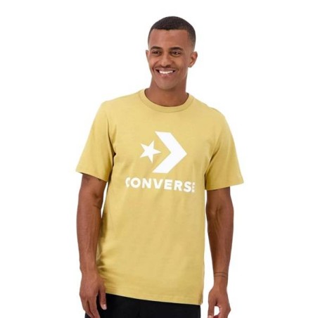 Camiseta Converse star chevron amarillo like butter t shirt