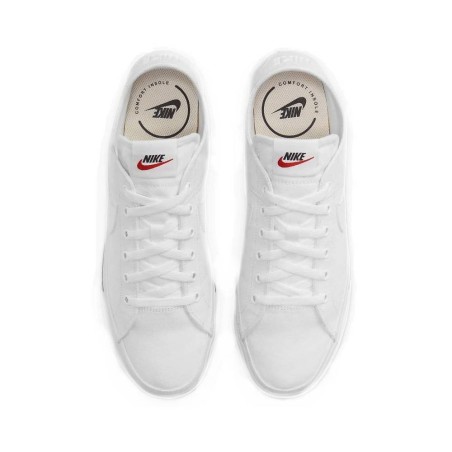 Zapatillas Nike Court Legacy Canvas White Black
