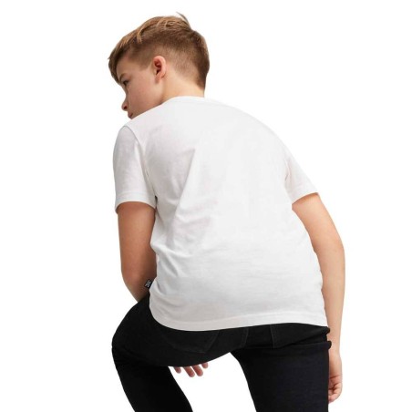 Camiseta Puma SMU Ess- 2 Col Logo Tee B Manga corta