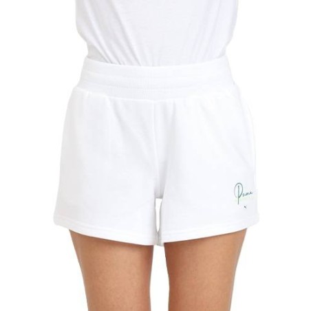 Short Puma blanco
