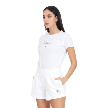 Short Puma blanco