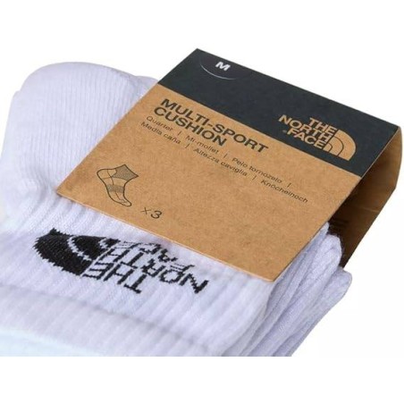 3P Calcetines The North Face Multi Sport blancos