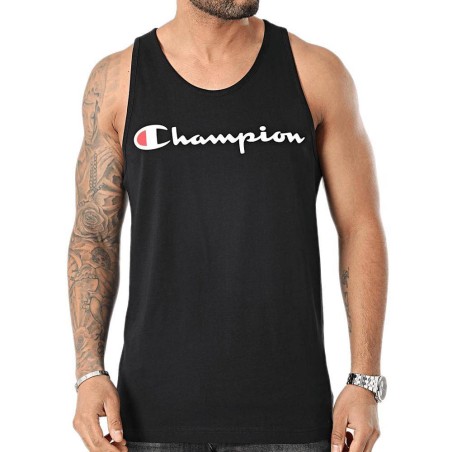 Camiseta champion legacy tirantes negro tank top s shirt