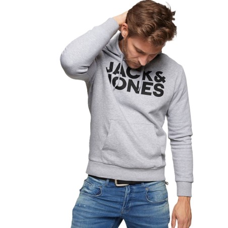 Sudadera jack&Jones gris