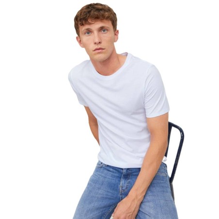 Pack de 2 Camiseta Jack & Jones Basic crew neck Blanco