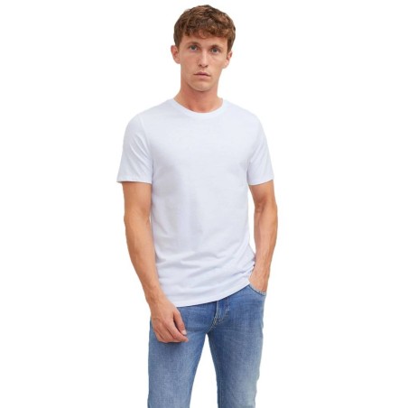 Pack de 2 Camiseta Jack & Jones Basic crew neck Blanco